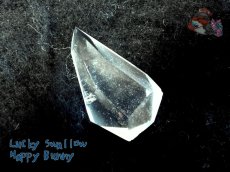 画像4: 工房謹製 モールド向け 水晶ファンシーファセットカット　素材：チベット産 ロック水晶　別名：クォーツ quartz No.3125♪ (4)