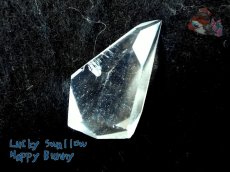 画像3: 工房謹製 モールド向け 水晶ファンシーファセットカット　素材：チベット産 ロック水晶　別名：クォーツ quartz No.3125♪ (3)