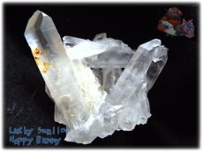 画像3: 天然水晶クラスター 標本 原石（別名：クォーツ quartz 石英） No.3465 (3)