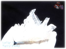 画像4: 約305ｇ 水熱育成法 人工水晶 クォーツ クラスター インテリア 結晶 （別名：クォーツ 水晶 石英 ） No.3563 (4)