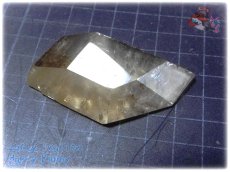 画像2: コレクション向け アイスランド産 カルサイト 結晶 ファンシーファセットカットルース No.3668 (2)
