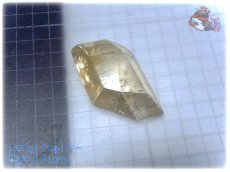 画像4: コレクション向け アイスランド産 カルサイト 結晶 ファンシーファセットカットルース No.3668 (4)