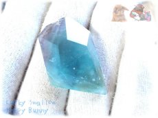 画像1: 海の宝石 コレクション向け グラデーションブルーフローライト No.3885 (1)
