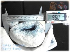 画像2: マダガスカル産 セレスタイト クラスター 結晶 標本 原石（別名：天青石 celestite） No.3889 (2)