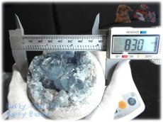 画像2: マダガスカル産 セレスタイト クラスター 結晶 標本 原石（別名：天青石 celestite） No.3891 (2)