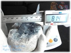 画像3: マダガスカル産 セレスタイト クラスター 結晶 標本 原石（別名：天青石 celestite） No.3891 (3)