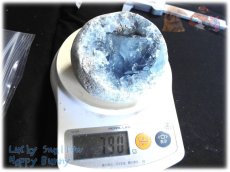 画像5: マダガスカル産 セレスタイト クラスター 結晶 標本 原石（別名：天青石 celestite） No.3891 (5)