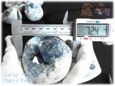画像3: マダガスカル産 セレスタイト クラスター 結晶 標本 原石（別名：天青石 celestite） No.3893 (3)