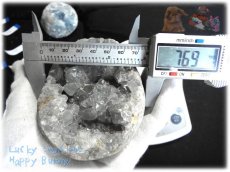 画像3: マダガスカル産 セレスタイト クラスター 結晶 標本 原石（別名：天青石 celestite） No.3895 (3)
