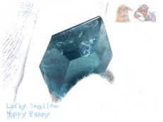 画像10: 標本加工品 海の宝石 コレクション向け パキスタン産 ブルーフローライト No.3906 (10)