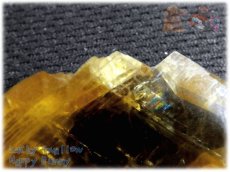 画像11: アイスランド産 オプティカルゴールデンカルサイト結晶 方解石 calcite ノンホールメガルース コレクション向け タスマリン No.3967 (11)