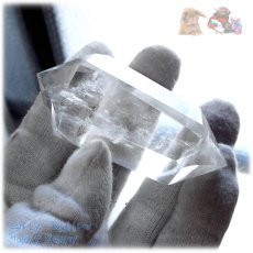 画像7: 天然水晶ダブルポイント♪No.4079 (7)