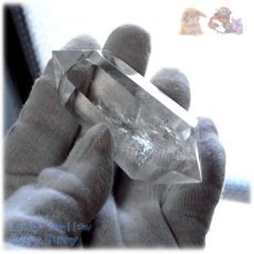 画像8: 天然水晶ダブルポイント♪No.4079 (8)