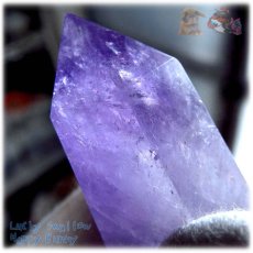 画像3: 天然紫水晶ポイント アメジストポイント ♪No.4087 (3)