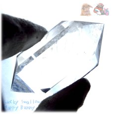 画像2: 天然水晶ダブルポイント♪No.4091 (2)