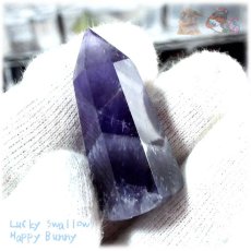画像4: 天然紫水晶ポイント アメジストポイント ♪No.4094 (4)