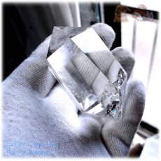 画像8: 天然水晶ダブルポイント♪No.4103 (8)