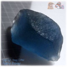 画像2: 青色より♪ グリーンブルーフローライト 蛍石 原石 No.4501 (2)