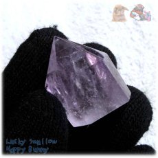 画像2: 天然紫水晶ポイント アメジストポイント ♪てんてんの贈り物♪No.4541 (2)