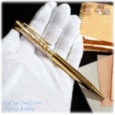画像3: 純金入り♪ オイルなし版 24金の金箔入りハーバリウムペン♪ 24Kペン♪ No.4597 (3)