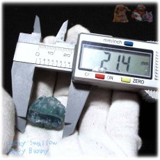 画像5: 鉱石アクアリウム 秘蔵品 宝石質 特殊希少カラー ブルーフローライト 欠片 結晶 蛍石 原石 No.4816 (5)