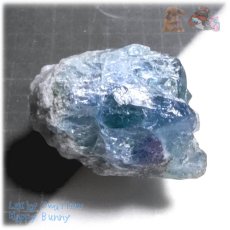 画像3: ◆ 秘蔵品 宝石質 特殊希少カラー ブルーフローライト 欠片 結晶 蛍石 原石 No.4899 (3)