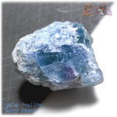 画像5: ◆ 秘蔵品 宝石質 特殊希少カラー ブルーフローライト 欠片 結晶 蛍石 原石 No.4899 (5)