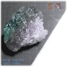 画像7: ◆ 秘蔵品 宝石質 特殊希少カラー ブルーフローライト 欠片 結晶 蛍石 原石 No.4901 (7)