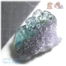 画像8: ◆ 秘蔵品 宝石質 特殊希少カラー ブルーフローライト 欠片 結晶 蛍石 原石 No.4901 (8)