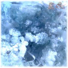 画像2: ◆ 秘蔵品 宝石質 特殊希少カラー ブルーフローライト 欠片 結晶 蛍石 原石 No.4913 (2)