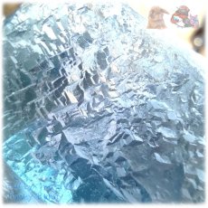 画像1: ◆ 珍しいラダー結晶 秘蔵品 宝石質 特殊希少カラー ブルーフローライト 欠片 結晶 蛍石 原石 No.4935 (1)