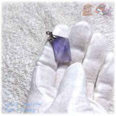画像8: ◆ ” 紫陽花の宝石 ” 特殊希少カラー すみれ色 フローライト 結晶 蛍石 No.5185 (8)