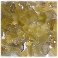 画像1: ◆ 業務用 シトリン 黄水晶 原石 無選別 未洗浄 約100ｇ 量り売り 天然石 ♪3101 (1)
