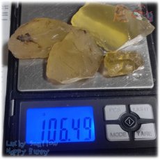 画像7: ◆ 業務用 シトリン 黄水晶 原石 無選別 未洗浄 約100ｇ 量り売り 天然石 ♪3101 (7)