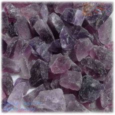 画像4: ◆ 業務用 パープルフローライト 赤紫色 原石 無選別 未洗浄 約100ｇ 量り売り 天然石 ♪3107 (4)