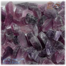 画像5: ◆ 業務用 パープルフローライト 赤紫色 原石 無選別 未洗浄 約100ｇ 量り売り 天然石 ♪3107 (5)
