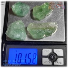 画像7: ◆ 業務用 グリーンフローライト 緑蛍石 原石 無選別 未洗浄 約100ｇ 量り売り 天然石 ♪3120 (7)