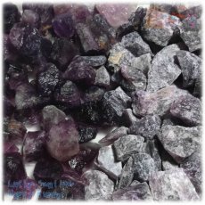 画像1: ◆ 業務用 パープルフローライト 紫蛍石 原石 無選別 未洗浄 約100ｇ 量り売り 天然石 ♪3122 (1)