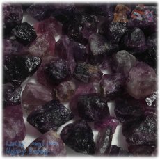 画像3: ◆ 業務用 パープルフローライト 紫蛍石 原石 無選別 未洗浄 約100ｇ 量り売り 天然石 ♪3122 (3)