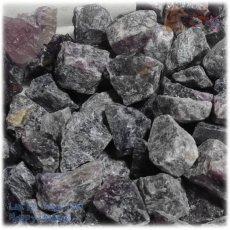 画像5: ◆ 業務用 パープルフローライト 紫蛍石 原石 無選別 未洗浄 約100ｇ 量り売り 天然石 ♪3122 (5)