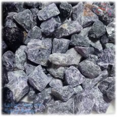 画像4: ◆ 業務用 パープルフローライト 紫蛍石 原石 無選別 未洗浄 約100ｇ 量り売り 天然石 ♪3123 (4)