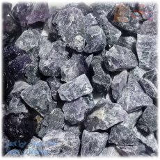 画像5: ◆ 業務用 パープルフローライト 紫蛍石 原石 無選別 未洗浄 約100ｇ 量り売り 天然石 ♪3123 (5)