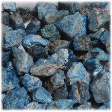 画像2: ◆ 業務用 ブルーアパタイト ラフ 原石 無選別 未洗浄 約100ｇ 量り売り 天然石 ♪3130 (2)