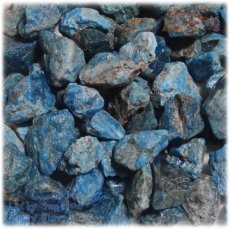 画像3: ◆ 業務用 ブルーアパタイト ラフ 原石 無選別 未洗浄 約100ｇ 量り売り 天然石 ♪3130 (3)