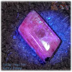 画像12: ◆ 限定品 蛍光反応 チベット産 藍晶石 カイヤナイト Kyanite カボションルース ノンホール No.5224 (12)