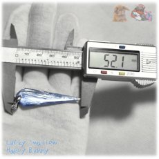 画像12: ◆ 大きな 5cm超 限定品 チベット産 藍晶石 カイヤナイト Kyanite 欠片 原石 ペンダント ネックレス No.5237 (12)