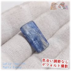 画像5: 非トリートメント カイヤナイト カボション ルース チベット産 裸石 藍晶石 カイヤナイト No.5533 (5)