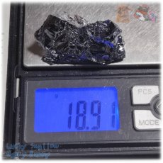 画像7: ◆ 約18ｇ 非金属炭素鉱物 研磨修行向け 高純度 エリートシュンガイト 鉱石 No.5595 (7)
