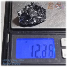画像7: ◆ 約12ｇ 非金属炭素鉱物 研磨修行向け 高純度 エリートシュンガイト 鉱石 No.5597 (7)