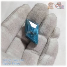 画像11: アクア 海の宝石 コレクション向け ブルーアパタイト マダガスカル産 燐灰石 apatite No.5699 (11)
